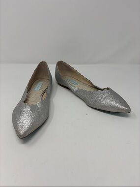 blue by betsey johnson molly rhinestone slingback dress flats Betsey Johnson Womens Molly Pointed Toe Slingback Slingback Flats